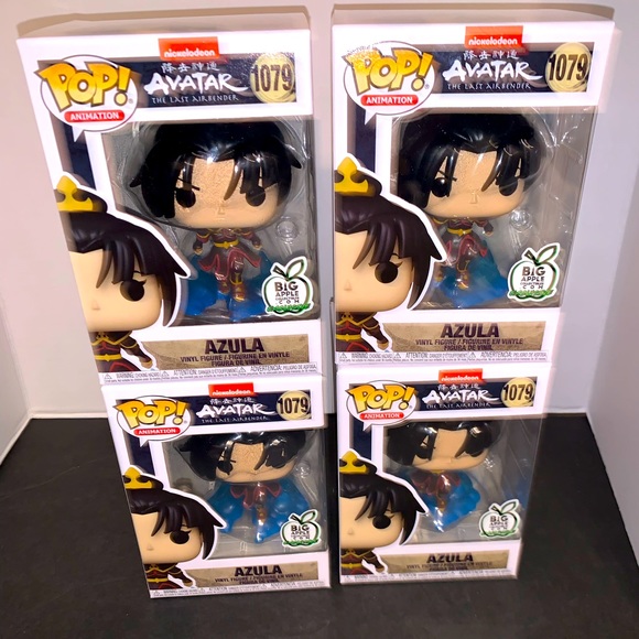 Exclusive Big Apple Avatar The Last Airbender Azula Funko Pop New in Box - Picture 5 of 11